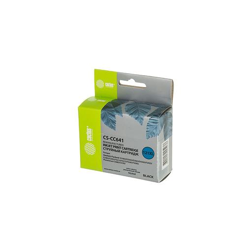 Картридж Cactus CS-CC641, №121XL, черный / CS-CC641 фото 1