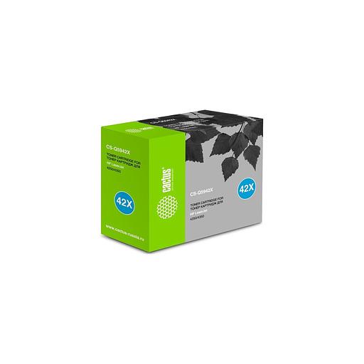 Картридж Cactus CS-Q5942X, Q5942X, черный / CS-Q5942X фото 1