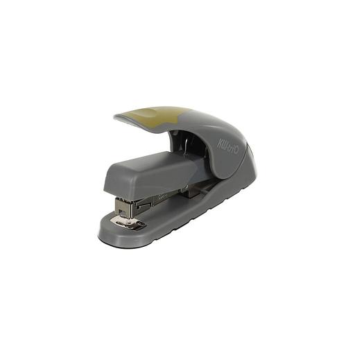 Степлер KW-Trio Soft-Touch 40 листов, 100 скоб, серый и зеленый [5618gr/green] фото 1