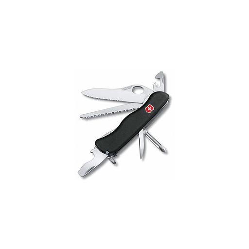 Складной нож Victorinox Trailmaster One Hand Wavy Edge, функций: 12, 111мм, черный, коробка картонная [0.8463.mw3] фото 1