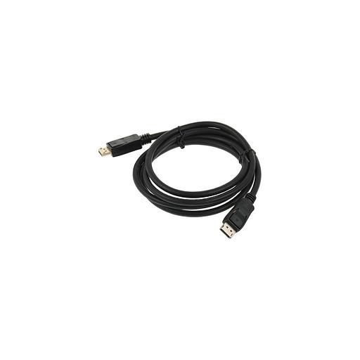 Кабель Display Port NingBo V1.2, DisplayPort (m) - DisplayPort (m), круглое, 1.8м, черный фото 1