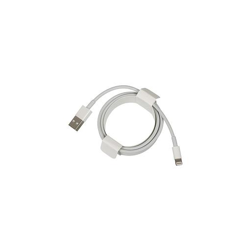 Кабель Apple A1510, Lightning (m) - USB (m), 2м, MFI, белый [md819zm/a] фото 1