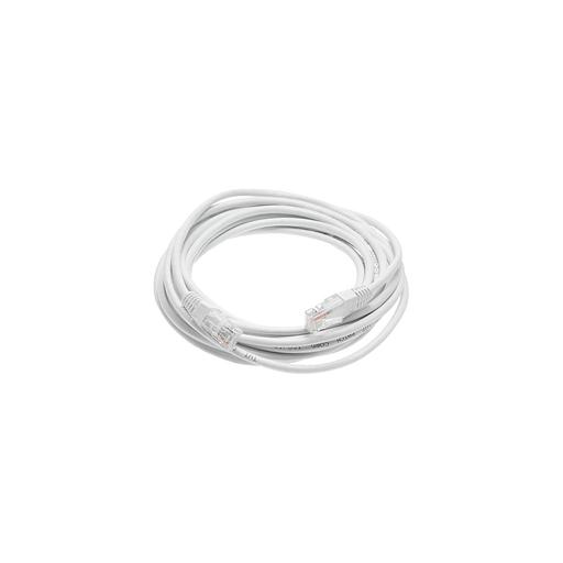 Патч-корд LanMaster вилка RJ-45, вилка RJ-45, кат.5E, ПВХ, 5м, белый [twt-45-45-5.0-wh] фото 1