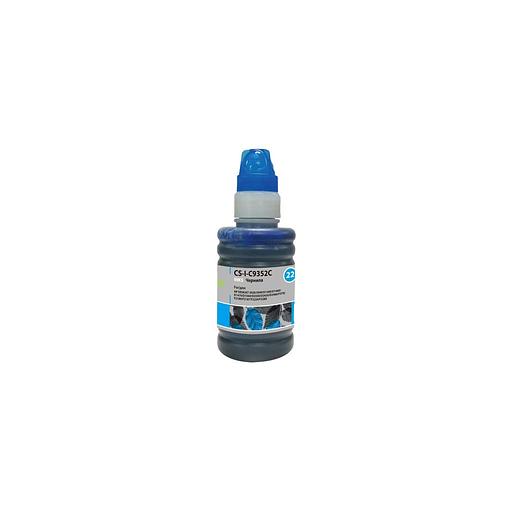 Чернила Cactus CS-I-C9352C, для HP, 100мл, голубой фото 1