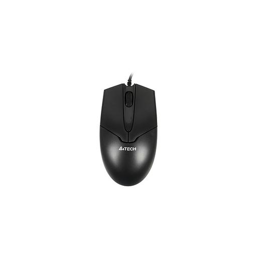 Мышь проводная A4TECH V-Track Padless OP-550NU, оптическая, USB, 1200dpi, черный фото 1