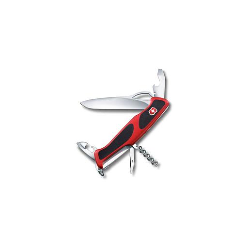 Складной нож Victorinox RangerGrip 61, функций: 11, 130мм, красный / черный, коробка картонная [0.9553.mc] фото 1