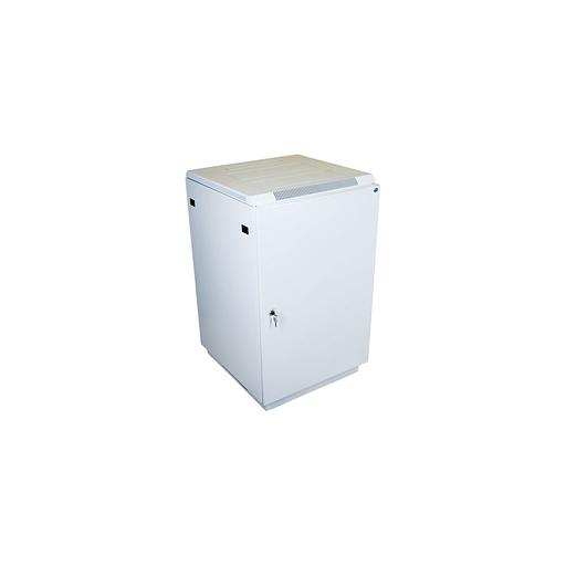 Шкаф коммутационный ЦМО ШТК-М-18.6.6-3ААА напольный, металлическая передняя дверь, 18U, 600x960x600 мм фото 1