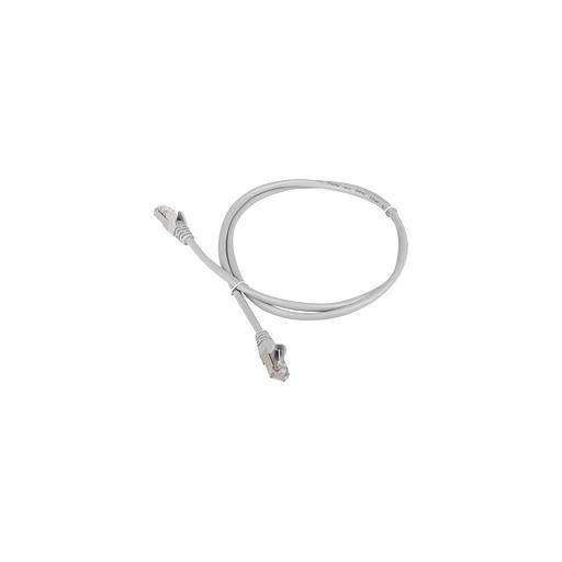 Патч-корд LanMaster вилка RJ-45, вилка RJ-45, кат.6, ПВХ, 1м, серый [twt-45-45-1.0/s6-gy] фото 1