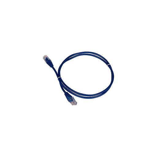 Патч-корд LanMaster вилка RJ-45, вилка RJ-45, кат.5E, ПВХ, 1м, синий [twt-45-45-1.0-bl] фото 1