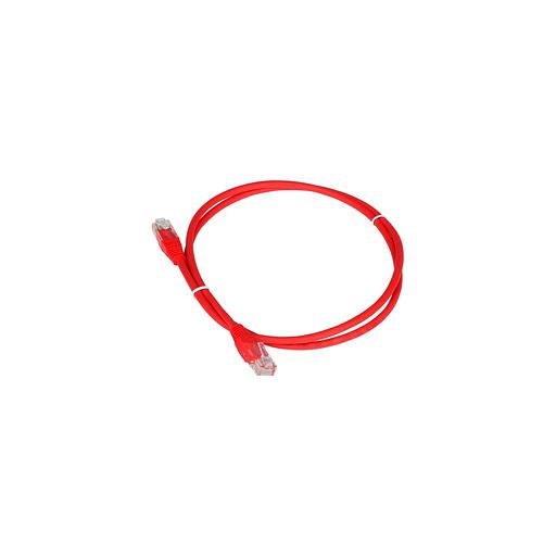 Патч-корд LanMaster вилка RJ-45, вилка RJ-45, кат.5E, ПВХ, 1м, красный [twt-45-45-1.0-rd] фото 1