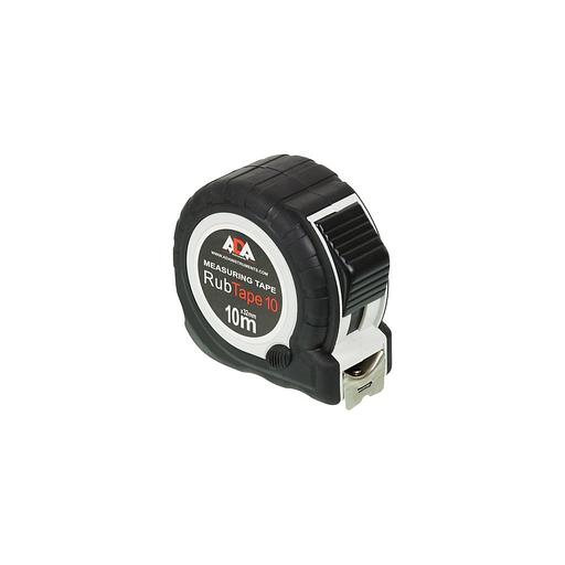 Рулетка строительная ADA RubTape 10, 10м x 25мм [а00154] фото 1