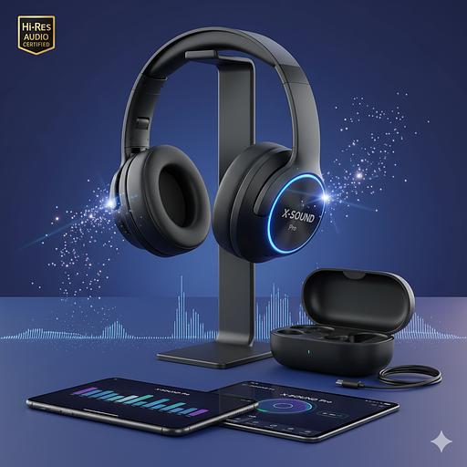 Беспроводные наушники X-Sound Pro — Погрузитесь в мир идеального звука! фото 1