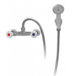 Смеситель для душа с метал. шлангом СМ-Дш-М-2 фото 1