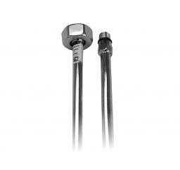 Подводка для смесителя МЕДНАЯ 60 см ХРОМ фото 1