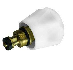 Кран-букса механика белый маховик для Российский смесителей фото 1