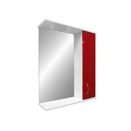 Зеркало-шкаф ИРКУТ 58 Красный глянец фото 1