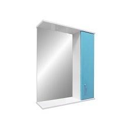 Зеркало-шкаф ИРКУТ 58 Циан глянец фото 1