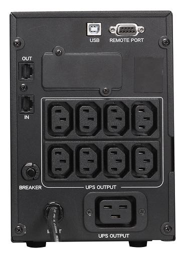 Источник бесперебойного питания Powercom Smart King Pro+ SPT-3000 LCD 2400Вт 3000ВА черный Powercom Smart King Pro+ SPT-3000 LCD (SPT-3000-II LCD) фото 3