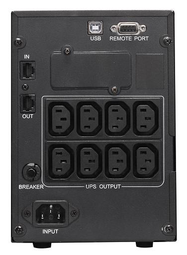Источник бесперебойного питания Powercom Smart King Pro+ SPT-3000 LCD 2400Вт 3000ВА черный Powercom Smart King Pro+ SPT-3000 LCD (SPT-3000-II LCD) фото 4