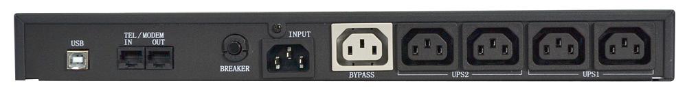 Источник бесперебойного питания Powercom King Pro RM KIN-1200AP LCD 960Вт 1200ВА черный APC Powercom King Pro RM KIN-1200AP LCD фото 6