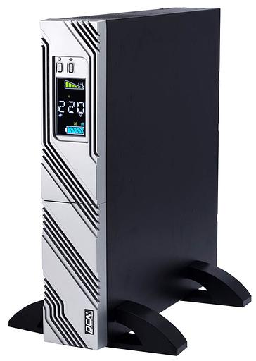 ИБП SRT-1000A, линейно-интерактивный, 1000ВА, 900Вт, LCD, Rack/Tower, 8 розеток IEC320 C13 с резервным питанием, USB, RS-232, слот под SNMP карту, EPO, защита RJ45, ШхГхВ 428х453х84мм., вес 16.8кг. Powercom Smart Rack&SPR-1000A LCD (SRT-1000A LCD) фото 2