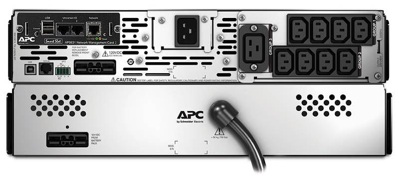 Источник бесперебойного питания APC by Schneider Electric APC Smart-UPS X 3000V with Network Card (SMX3000RMHV2UNC) фото 6