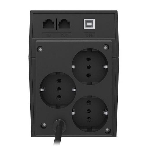 Источник бесперебойного питания Powercom RPT-800AP EURO USB 480Вт 800ВА фото 2