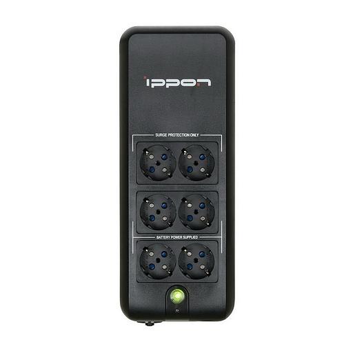 Источник бесперебойного питания Ippon Back Verso 400 200Вт 400ВА черный фото 3