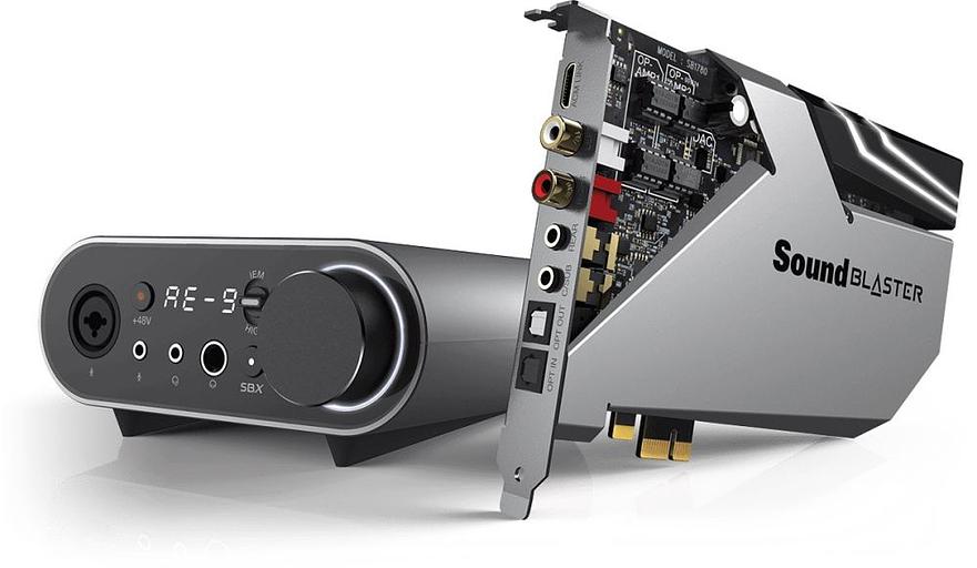 Звуковая карта Creative PCI-E Sound Blaster AE-9 (Sound Core3D) 5.1 Ret фото 2