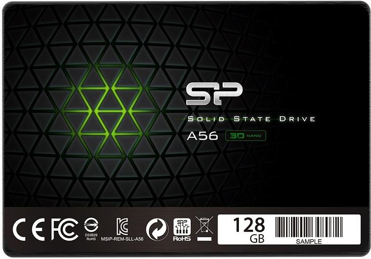 Накопитель SSD Silicon Power SATA III 128Gb SP128GBSS3A56B25 Ace A56 2.5" фото 1
