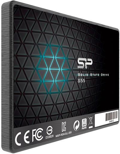 Накопитель SSD Silicon Power SATA III 240Gb SP240GBSS3S55S25 Slim S55 2.5" фото 4