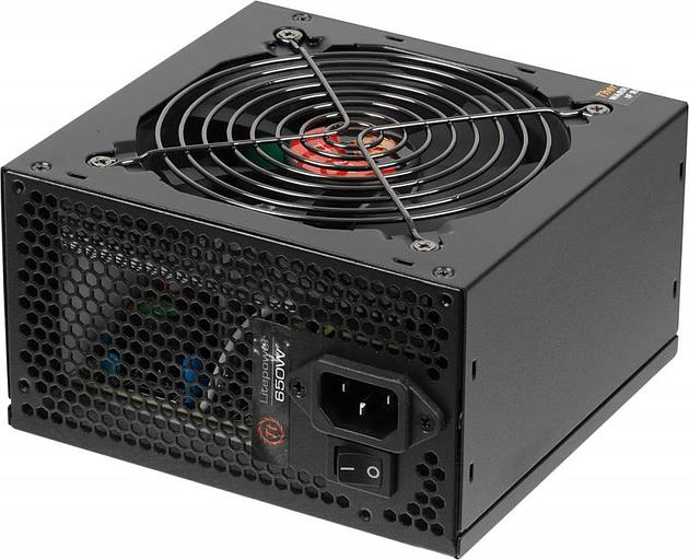 Блок питания Thermaltake ATX 650W LT-650P (24+4+4pin) APFC 120mm fan 5xSATA RTL фото 2