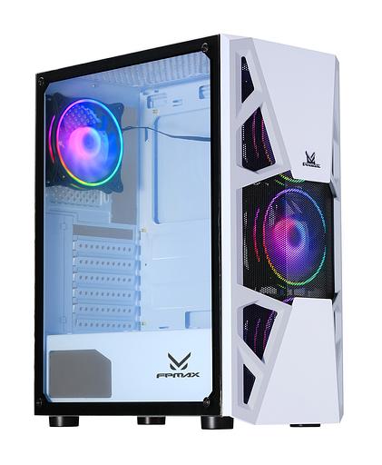 Корпус Formula CL-3303W RGB белый без БП ATX 6x120mm 2xUSB2.0 1xUSB3.0 audio bott PSU фото 2