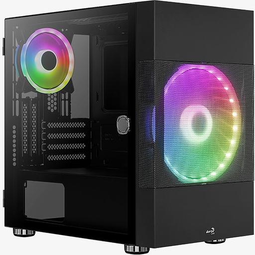 Корпус Aerocool Atomic-G-BK-v1 черный без БП ATX 1x120mm 2xUSB2.0 1xUSB3.0 audio фото 3