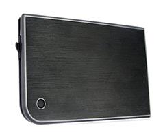 Внешний корпус для HDD/SSD AgeStar 3UB2A14 SATA II пластик/алюминий черный 2.5" фото 1