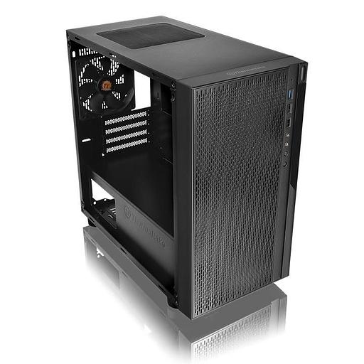 Корпус Thermaltake Versa H18 Window черный без БП mATX 2xUSB2.0 1xUSB3.0 audio bott PSU фото 6