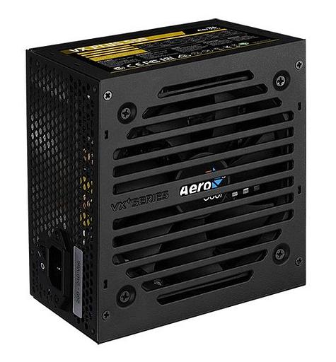 Блок питания Aerocool ATX 550W VX PLUS 550W (24+4+4pin) 120mm fan 3xSATA RTL фото 2