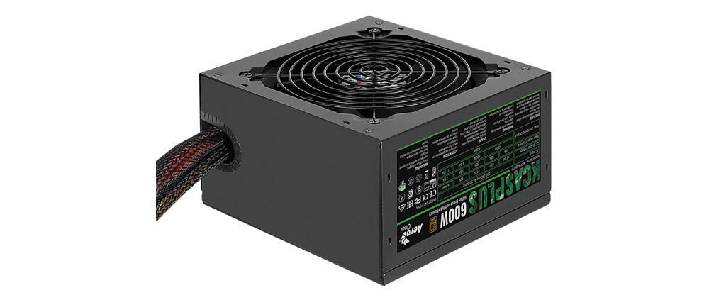 Блок питания Aerocool ATX 600W KCAS PLUS 600 80+ bronze (24+4+4pin) APFC 120mm fan 7xSATA RTL фото 4