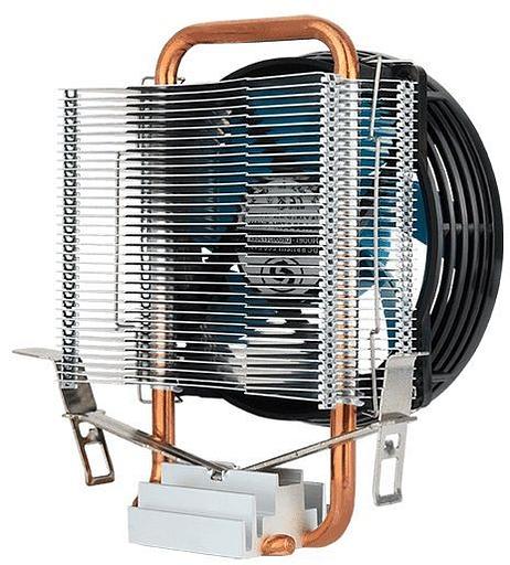 Устройство охлаждения(кулер) Aerocool Verkho 1-3P Soc-FM2+/AM2+/AM3+/AM4/1150/1151/1155 3-pin 28dB Al+Cu 100W 280gr Ret фото 5