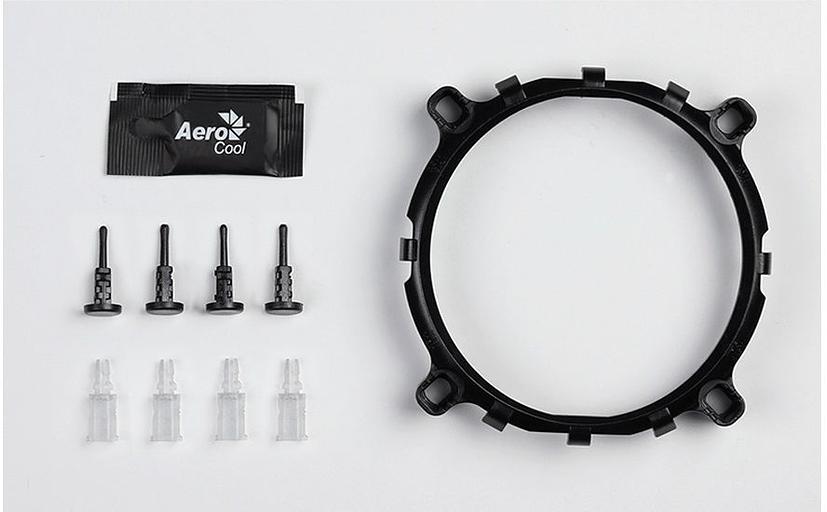 Устройство охлаждения(кулер) Aerocool Verkho 1-3P Soc-FM2+/AM2+/AM3+/AM4/1150/1151/1155 3-pin 28dB Al+Cu 100W 280gr Ret фото 7