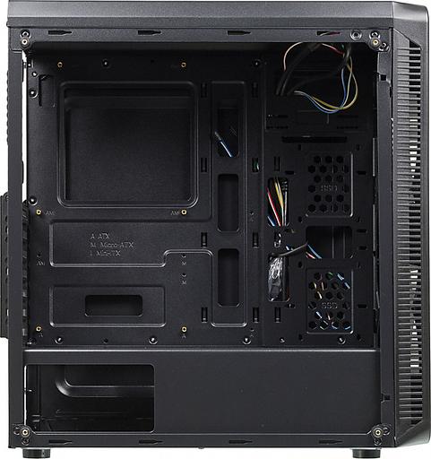 Корпус Accord JP-X черный без БП ATX 2xUSB2.0 1xUSB3.0 audio bott PSU фото 6