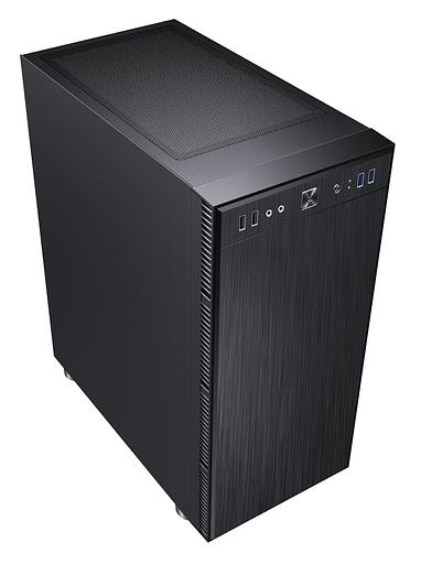 Корпус Accord 3407 черный без БП ATX 8x120mm 2xUSB2.0 1xUSB3.0 audio bott PSU фото 2