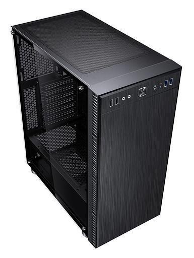 Корпус Accord 3407 черный без БП ATX 8x120mm 2xUSB2.0 1xUSB3.0 audio bott PSU фото 3