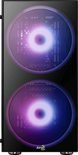 Корпус Aerocool Python-G-BK-v1 черный без БП ATX 1x120mm 2x200mm 2xUSB2.0 1xUSB3.0 audio bott PSU фото 2