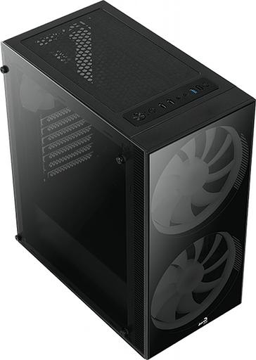 Корпус Aerocool Python-G-BK-v1 черный без БП ATX 1x120mm 2x200mm 2xUSB2.0 1xUSB3.0 audio bott PSU фото 6