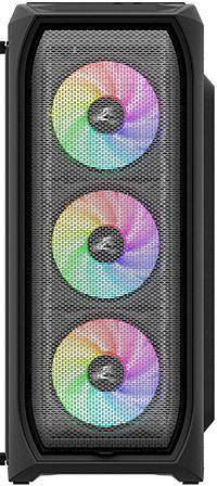 Корпус Zalman N5 MF черный без БП ATX 5x120mm 2xUSB2.0 1xUSB3.0 audio bott PSU фото 2