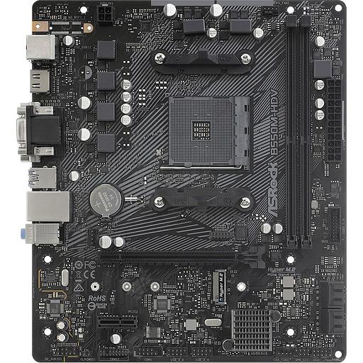 Материнская плата Asrock B550M-HDV Soc-AM4 AMD B550 2xDDR4 mATX AC`97 8ch(7.1) GbLAN RAID+VGA+DVI+HDMI фото 3