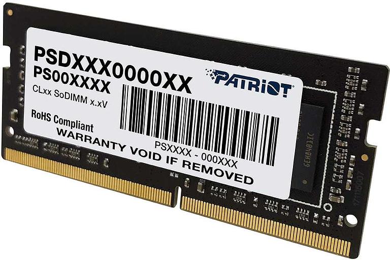Память DDR4 16Gb 2400MHz Patriot PSD416G240081S RTL PC4-19200 CL17 SO-DIMM 260-pin 1.2В фото 4