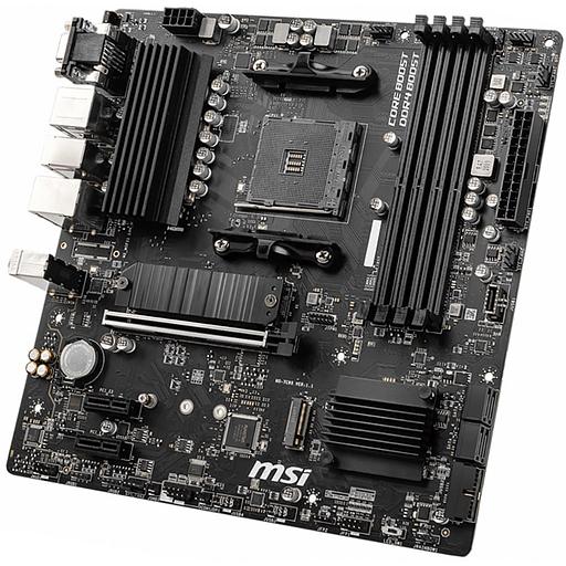 Материнская плата MSI B550M PRO-VDH Soc-AM4 AMD B550 4xDDR4 mATX AC`97 8ch(7.1) GbLAN RAID+VGA+HDMI+DP фото 4