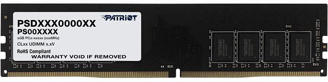Память DDR4 32Gb 3200MHz Patriot PSD432G32002 RTL PC4-25600 CL22 DIMM 288-pin 1.2В dual rank фото 1